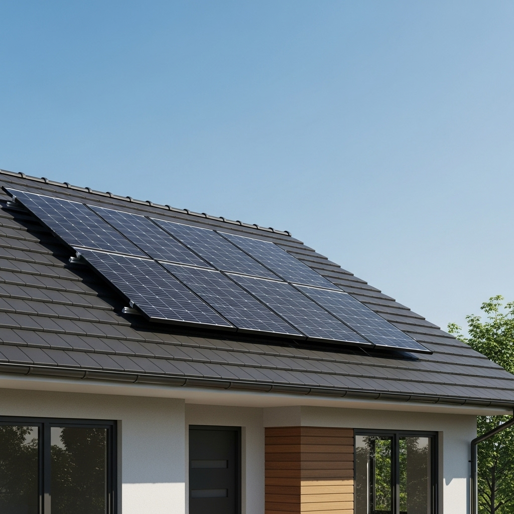 panneaux solaires monocristallins